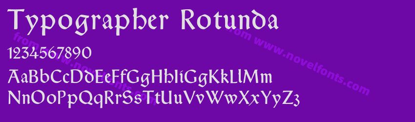 Typographer RotundaPreview Typographer RotundaPreview