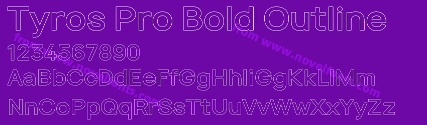 Tyros Pro Bold OutlinePreview Tyros Pro Bold OutlinePreview