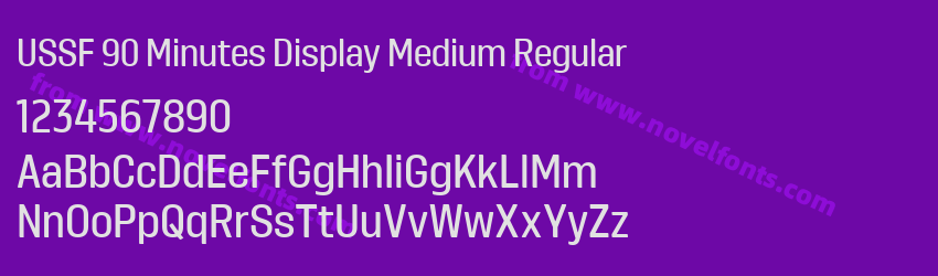 USSF 90 Minutes Display Medium RegularPreview