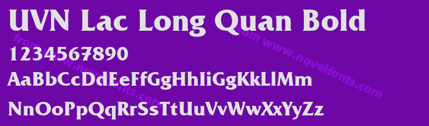 UVN Lac Long Quan BoldPreview UVN Lac Long Quan BoldPreview