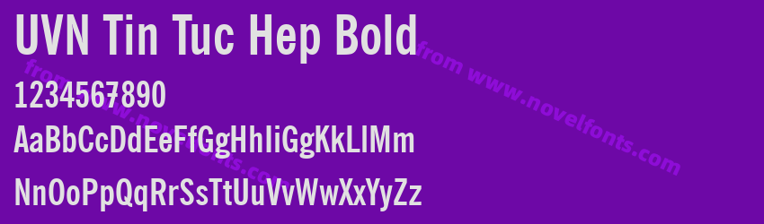 UVN Tin Tuc Hep BoldPreview UVN Tin Tuc Hep BoldPreview