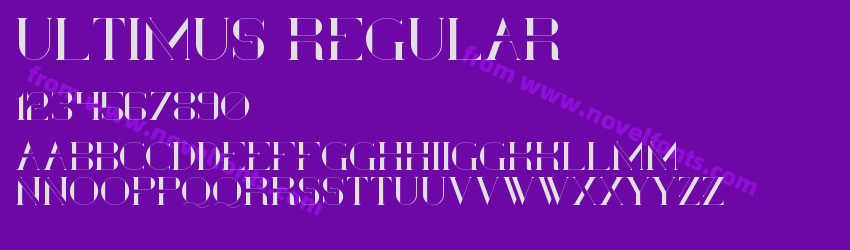 Ultimus RegularPreview Ultimus RegularPreview