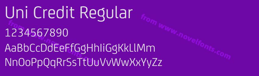 Uni Credit RegularPreview Uni Credit RegularPreview