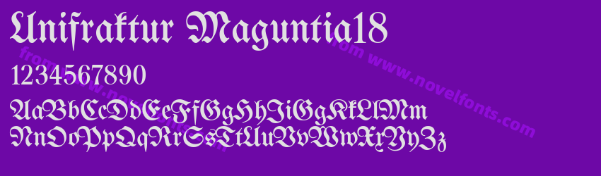 Unifraktur Maguntia18Preview Unifraktur Maguntia18Preview