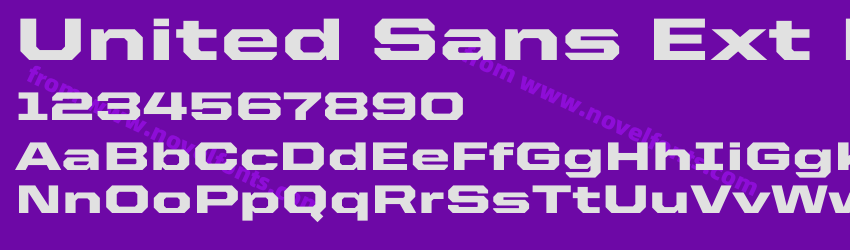 United Sans Ext BlackPreview United Sans Ext BlackPreview