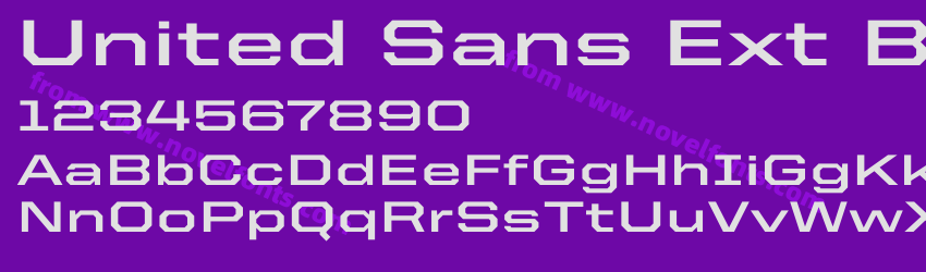 United Sans Ext BoldPreview United Sans Ext BoldPreview