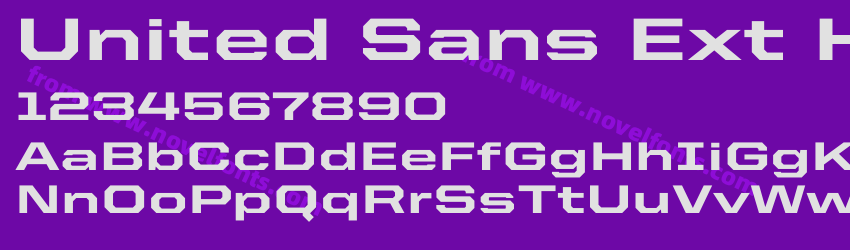 United Sans Ext HeavyPreview United Sans Ext HeavyPreview