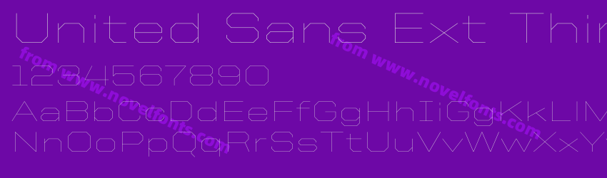 United Sans Ext ThinPreview United Sans Ext ThinPreview