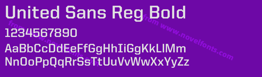 United Sans Reg BoldPreview United Sans Reg BoldPreview