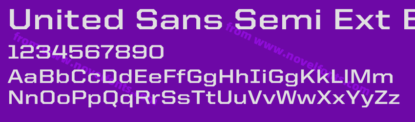 United Sans Semi Ext BoldPreview United Sans Semi Ext BoldPreview