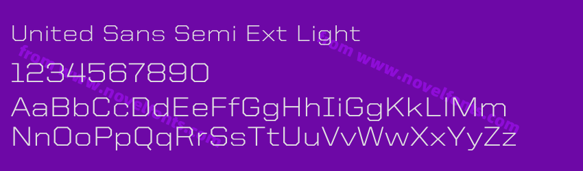 United Sans Semi Ext LightPreview United Sans Semi Ext LightPreview
