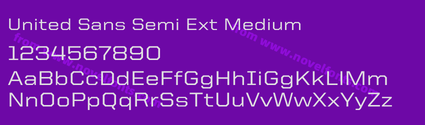 United Sans Semi Ext MediumPreview United Sans Semi Ext MediumPreview