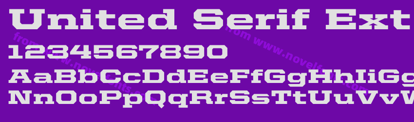 United Serif Ext BlackPreview United Serif Ext BlackPreview