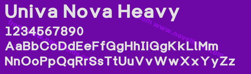 Univa Nova HeavyPreview Univa Nova HeavyPreview