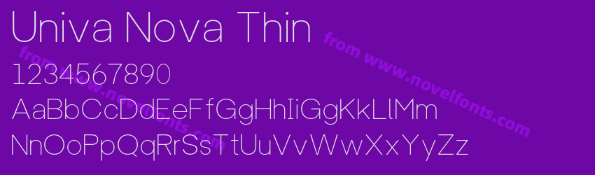 Univa Nova ThinPreview Univa Nova ThinPreview