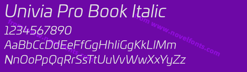Univia Pro Book ItalicPreview Univia Pro Book ItalicPreview