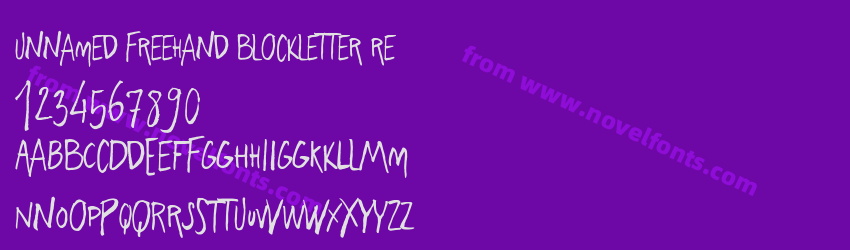 Unnamed freehand blockletter rePreview Unnamed freehand blockletter rePreview