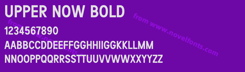 Upper Now BoldPreview Upper Now BoldPreview