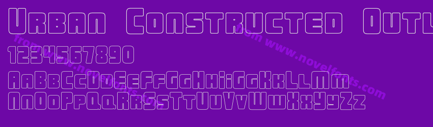 Urban Constructed OutlinePreview Urban Constructed OutlinePreview