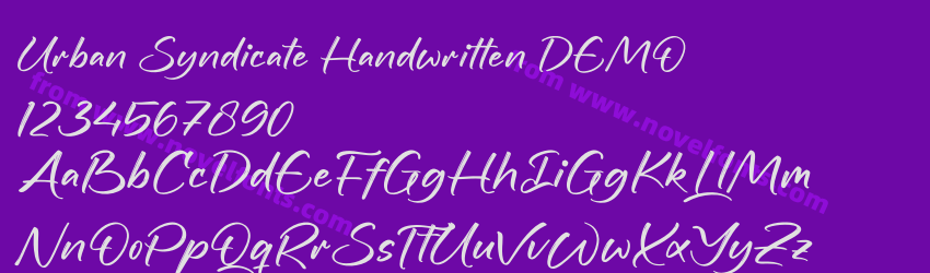 Urban Syndicate Handwritten DEMOPreview Urban Syndicate Handwritten DEMOPreview