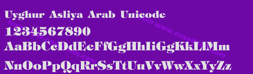 Uyghur Asliya Arab UnicodePreview Uyghur Asliya Arab UnicodePreview