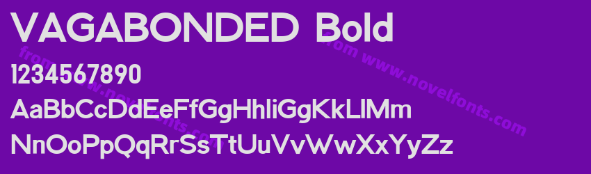 VAGABONDED BoldPreview VAGABONDED BoldPreview
