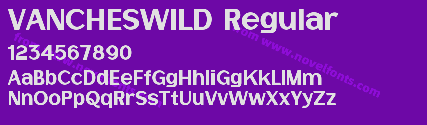 VANCHESWILD RegularPreview VANCHESWILD RegularPreview