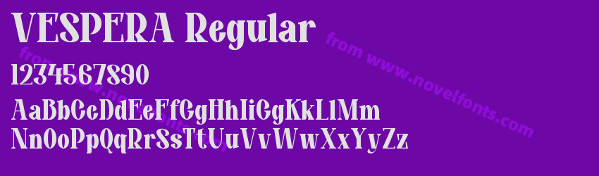 VESPERA RegularPreview VESPERA RegularPreview