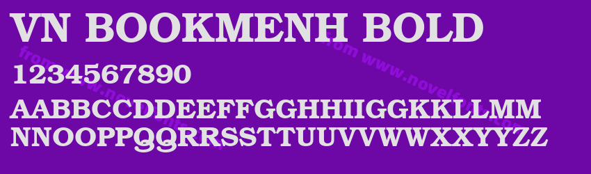 VN BookmenH BoldPreview VN BookmenH BoldPreview