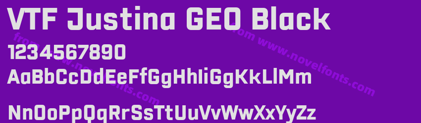 VTF Justina GEO BlackPreview VTF Justina GEO BlackPreview