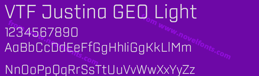 VTF Justina GEO LightPreview VTF Justina GEO LightPreview