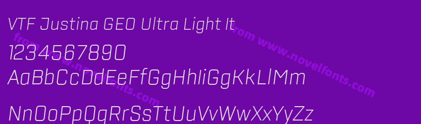 VTF Justina GEO Ultra Light ItPreview VTF Justina GEO Ultra Light ItPreview