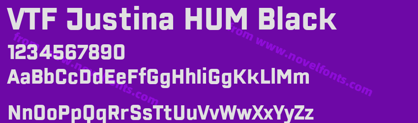 VTF Justina HUM BlackPreview
