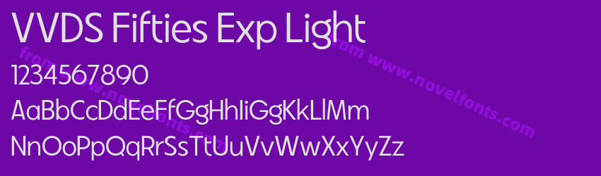 VVDS Fifties Exp LightPreview VVDS Fifties Exp LightPreview