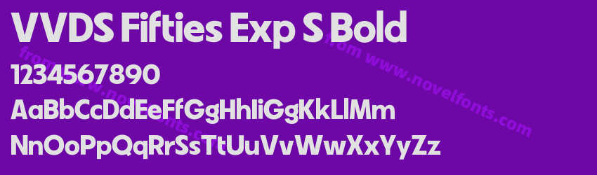 VVDS Fifties Exp S BoldPreview VVDS Fifties Exp S BoldPreview