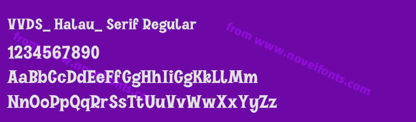 VVDS_ Halau_ Serif RegularPreview VVDS_ Halau_ Serif RegularPreview