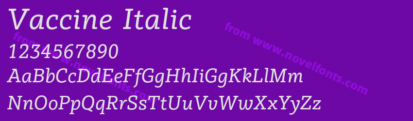 Vaccine ItalicPreview Vaccine ItalicPreview