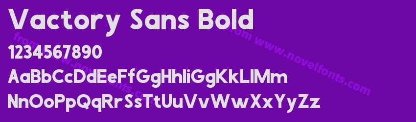 Vactory Sans BoldPreview Vactory Sans BoldPreview