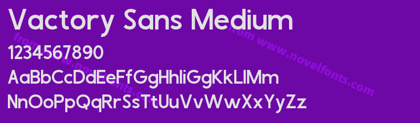 Vactory Sans MediumPreview Vactory Sans MediumPreview