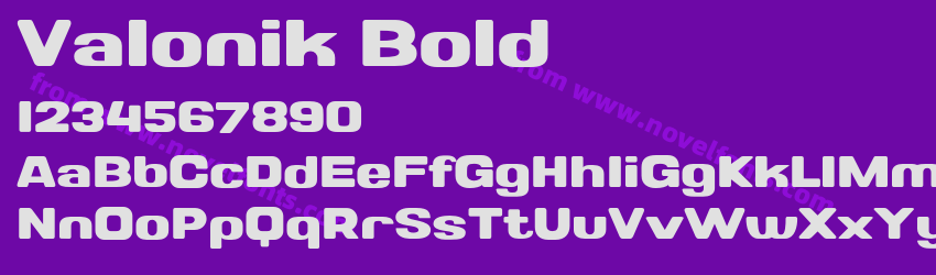 Valonik BoldPreview Valonik BoldPreview