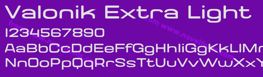 Valonik Extra LightPreview Valonik Extra LightPreview