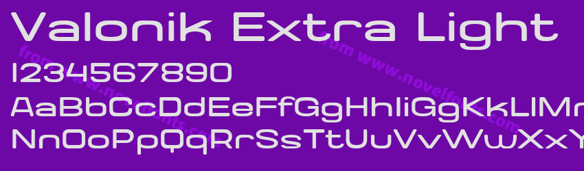 Valonik Extra LightPreview Valonik Extra LightPreview