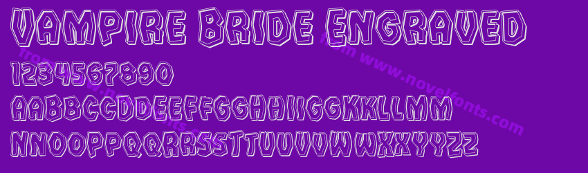 Vampire Bride EngravedPreview Vampire Bride EngravedPreview