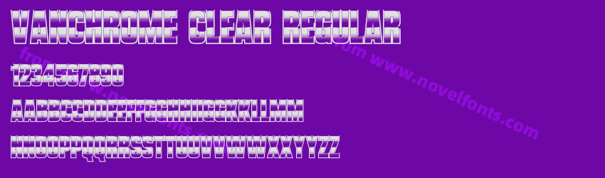 Vanchrome Clear RegularPreview Vanchrome Clear RegularPreview