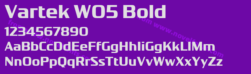 Vartek W05 BoldPreview Vartek W05 BoldPreview
