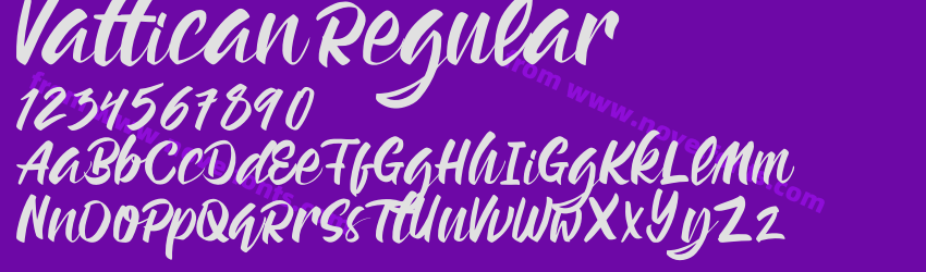 Vattican RegularPreview Vattican RegularPreview