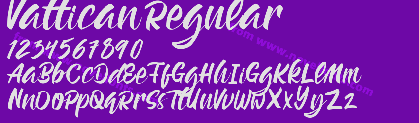 Vattican RegularPreview Vattican RegularPreview