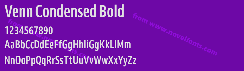 Venn Condensed BoldPreview Venn Condensed BoldPreview