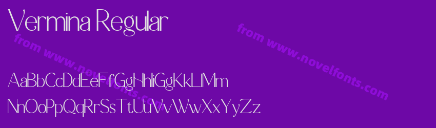 Vermina RegularPreview Vermina RegularPreview