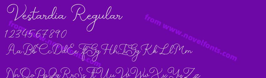 Vestardia RegularPreview Vestardia RegularPreview